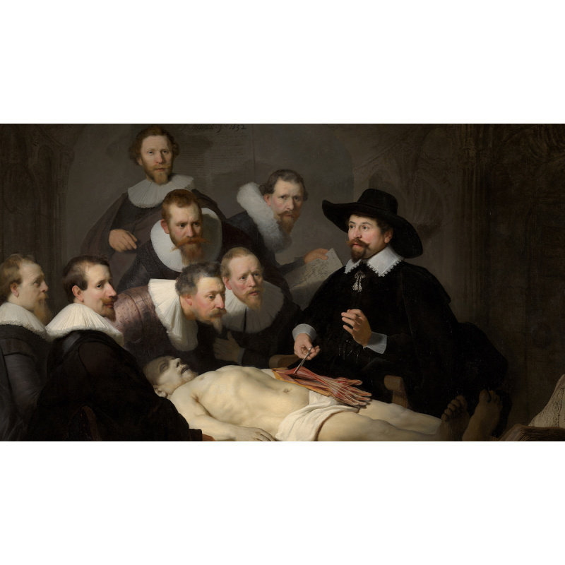 Leccion de anatomia del Dr. Nicolaes Tulp