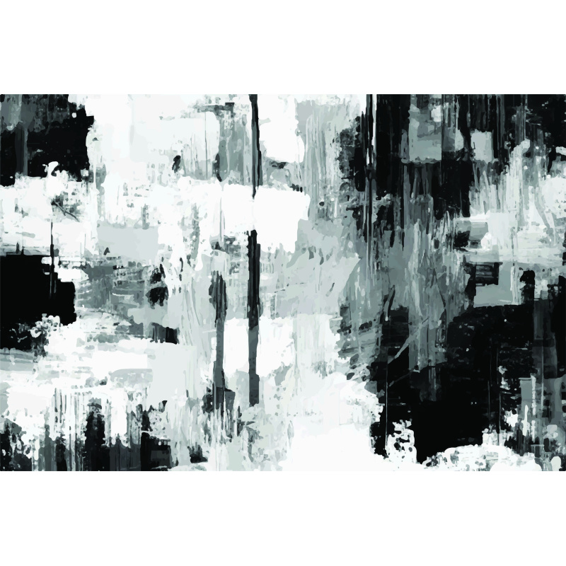 Abstracto blanco y negro 4