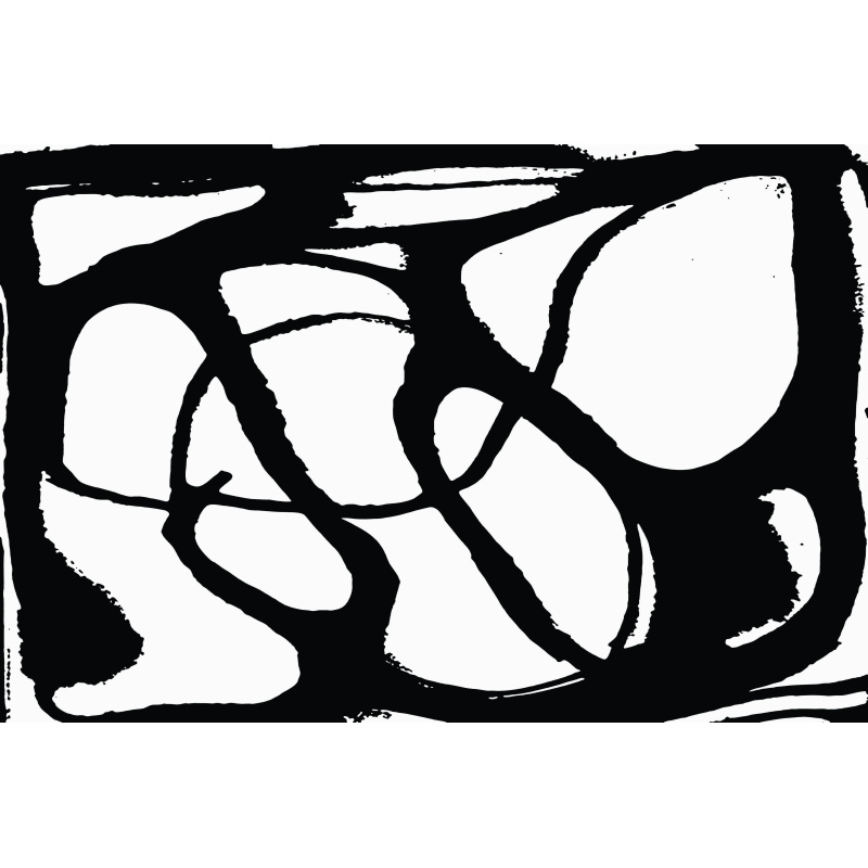 Abstracto blanco y negro 9