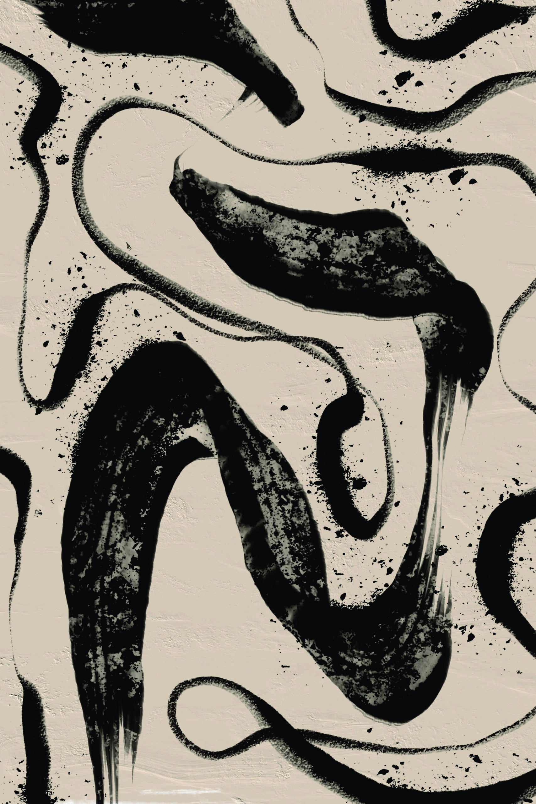 Abstracto blanco y negro 14