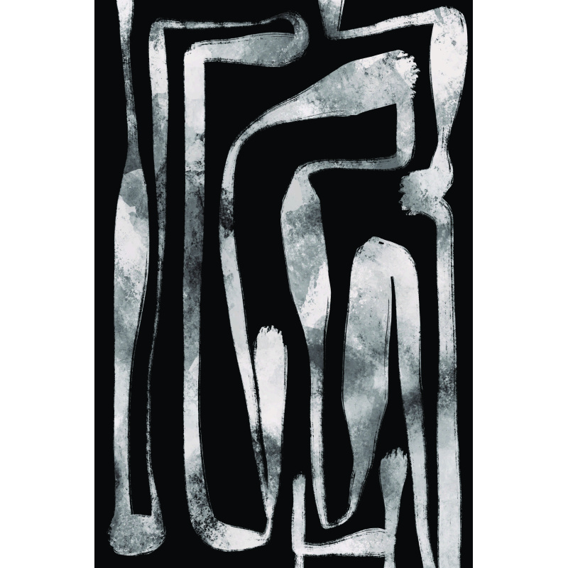 Abstracto blanco y negro 15