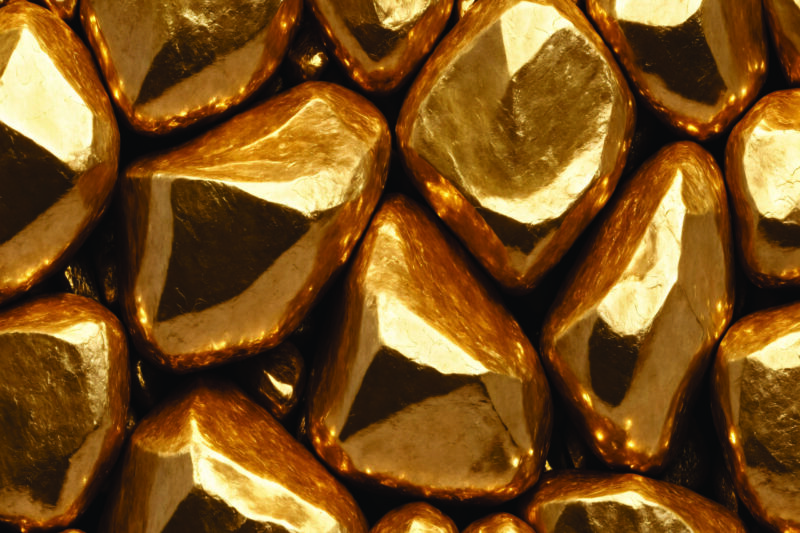 Abstracto dorado 1