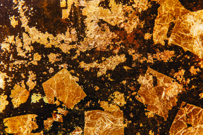 Abstracto dorado 12